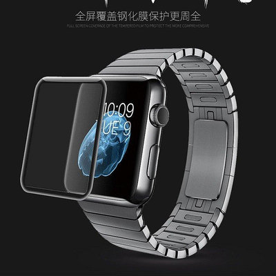 Apple watch6 鋼化玻璃貼 全屏覆蓋 iwatch6/5/4/SE蘋果as【飛女洋裝】