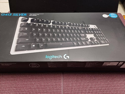 Logitech G 羅技 G413 機械式背光電競鍵盤 (故障品會修才買)