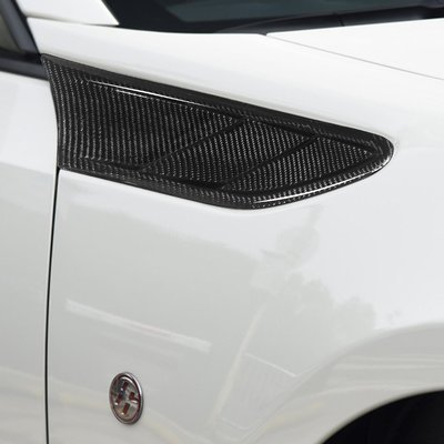 適用豐田86SubARu BRZ速霸陸碳纖維外裝葉子板風口A汽車改裝配件
