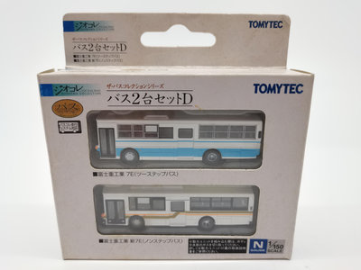 汽車模型 車模 收藏模型1:150 N比例日本TOMYTEC塑膠bus公交車巴士展示模型富士重工業