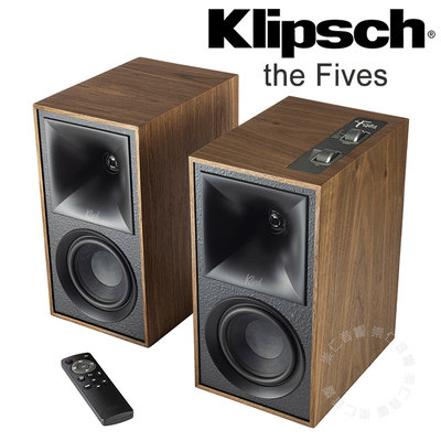 台中『 崇仁視聽音響 』Klipsch The Fives - 兩聲道主動式喇叭│ 無線喇叭│藍牙喇叭