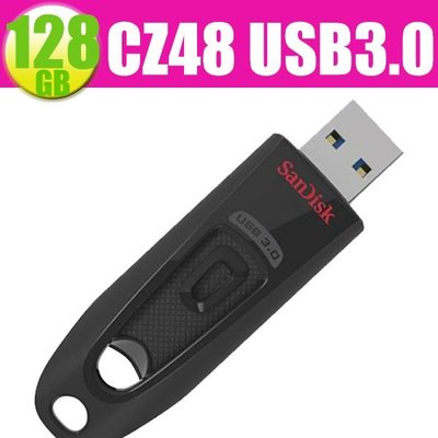 SanDisk 128GB 128G Ultra SD CZ48 130MB/s USB 3.0 隨身碟