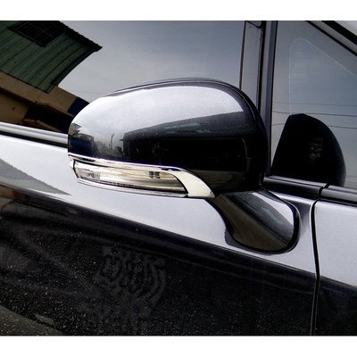 【JR佳睿精品】2009-2012 Toyota 豐田 Wish 鍍鉻 後照鏡 後視鏡 LED燈 飾條 改裝 裝飾
