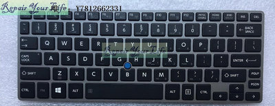 電腦零件適用 東芝Z30-A Z30-C Z30T-B Z30-B1320 R30-A R30-B背光鍵盤筆電配件