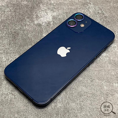 『澄橘』Apple iPhone 12 MINI 128G 128GB (5.4吋) 藍 二手《無盒裝》B02341