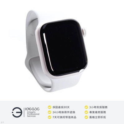「點子3C」Apple Watch Series 7 41mm LTE【店保3個月】S7 3J502TA 銀色鋁金屬錶殼 ZJ041