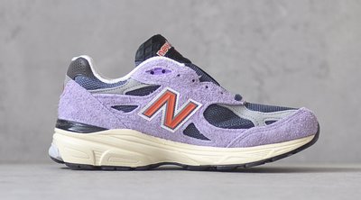 @ A - li 269 NEW BALANCE 990V3 M990TD3 美製 淺紫色 復古跑鞋