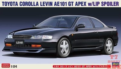 長谷川 1/24 拼裝車模Tom`s Corolla Levin AE101 GT APEX 20582