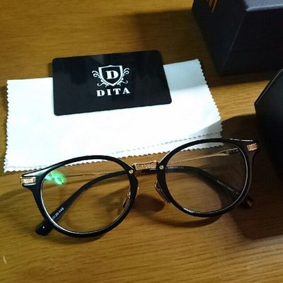 【CROSSFIT DANDY TASTE】DITA DRX-2088 近全新 日本製 拍賣唯一 淌血售 絕美黑框 黑金