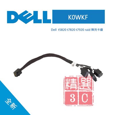 Dell戴爾  K0WKF  T5820 T7820 T7920工作站 RAID陣列卡線