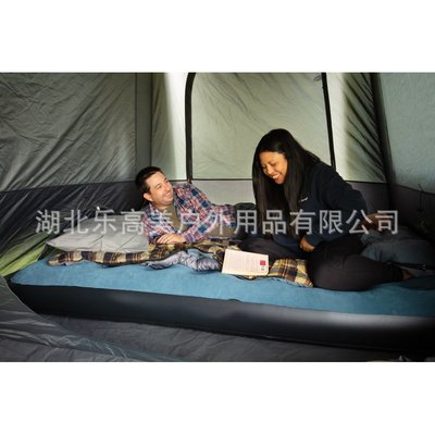 PVC充氣床  帳篷用充氣床墊 無植絨款 定制logo包裝圖案戶外充氣