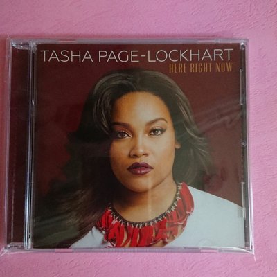 Tasha Page-Lockhart Here Right Now 美國版 CD 流行 福音 節奏藍調 B27