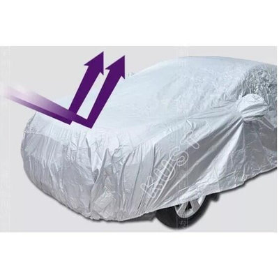 超輕量 車罩 車衣 防曬 隔熱 0.5kg 輕鬆罩 銀色 抗 紫外線 防塵 汽車罩 LT 車罩