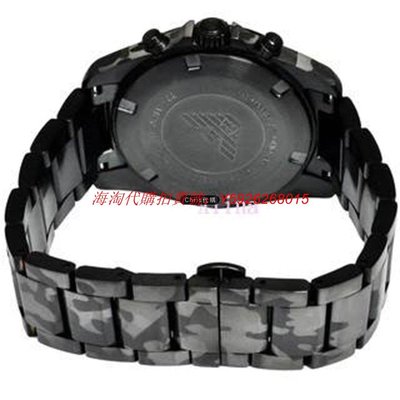 ❤正品專購❤ EMPORIO ARMANI AR11027 時尚精品 迷彩三眼計時腕錶 男錶女錶 歐美代購