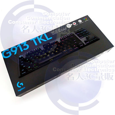 【MR3C】限量 含稅 台灣公司貨 Logitech 羅技 G913 TKL 無線 80% 機械式遊戲鍵盤