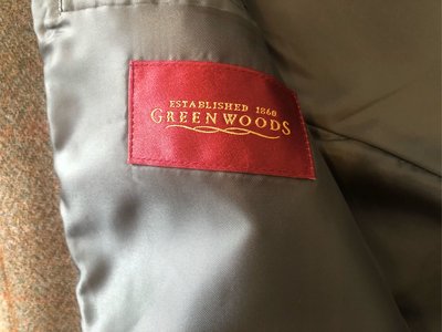 英國Greenwoods Harris Tweed獵裝外套