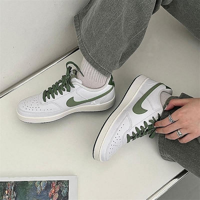 【明朝運動館】Nike Court Vision 1 抹茶綠 白綠 低筒 男女款 休閒鞋 FJ5480100耐吉 愛迪達