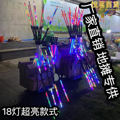 雷射劍星戰光劍七彩發光玩具夜市擺攤兒童閃光棒地攤二合一