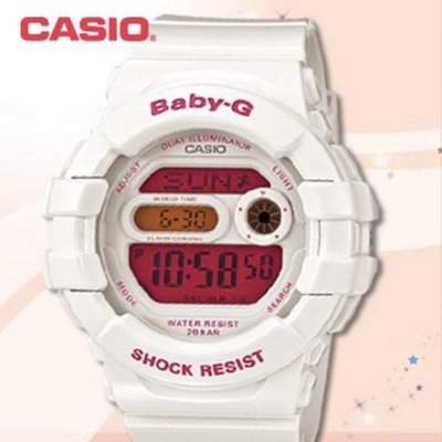 二手 CASIO BABY-G BGD-140-7B 數字 繽紛 夜光 多彩 運動手錶