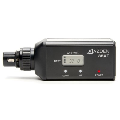 日本 AZDEN 35XT XLR接頭 UHF無線發射器 相容於330UPR接收器 公司貨