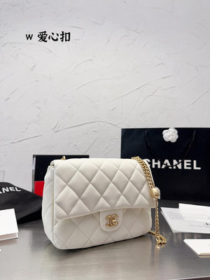 【包包】Chanel方胖子愛心金球款時髦精必備款 超級精致Size:大號24cm NO.59712