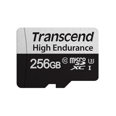 新風尚潮流 【TS256GUSD350V】 創見 256GB micro SD 高耐用 記憶卡 行車記錄器 監視攝影機