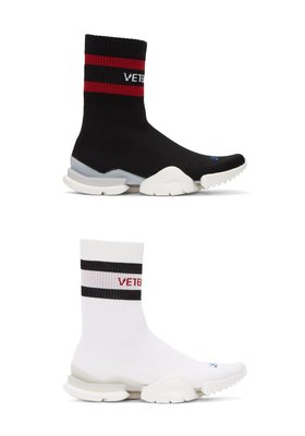 [全新真品代購-S/S18 SALE!] VETEMENTS X Reebok 襪套鞋 / 休閒鞋 (Sock)