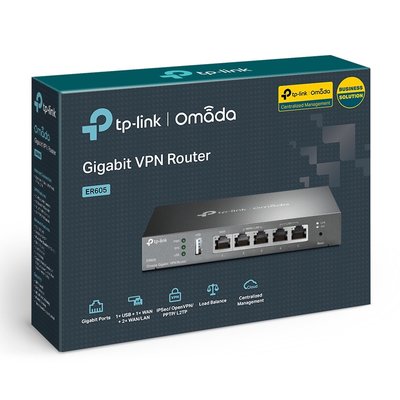 公司貨~TP-Link ER605 SafeStream Gigabit 多 WAN VPN 路由器 商用路由器