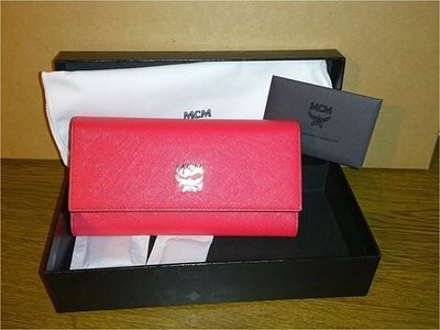 (歡迎議價)韓國購物狂、韓國MCM女用三折長匣(皮夾、包包、bigbang、super junior、2ne1、EXO)