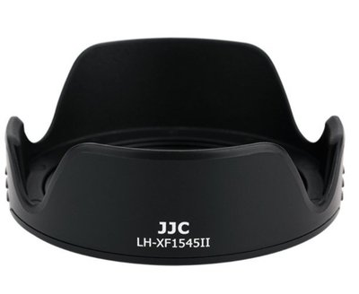 JJC相機遮光罩富士XC 15-45mm F3.5-5.6 OIS PZ鏡頭XF 18mm f / 2 R鏡頭52m口徑
