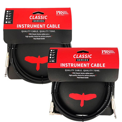PRS Classic Instrument Cable 樂器導線-10呎導線2入量販組