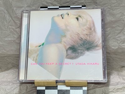 日劇HERO主題曲-宇多田光-A級秘密 二手單曲EP CD (日本版）Utada Hikaru - Can You Keep A Secret? EP CD