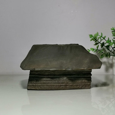 【二手】戈壁石小屋組合，戈壁泥石象形石觀賞石擺件。很難得，值得擁有。 古玩 收藏 舊貨【瀟湘館】-1543