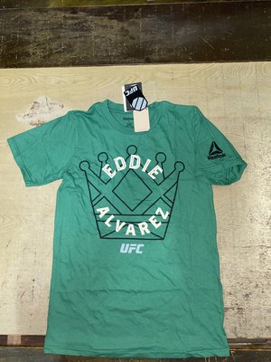 Reebok UFC Eddie Alvarez UFC 205 T恤 LEBRON curry Jordan kyrie Kobe JUDGE TROUT