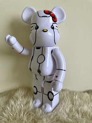 庫柏力熊🐻Be@rbrick Robot Kitty 1000% 新加坡限定 白色