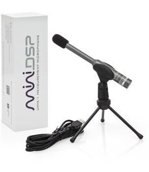 現貨UMIK-1新版全向性USB量測麥克風miniDSP全新免運費附贈品measurement microphone