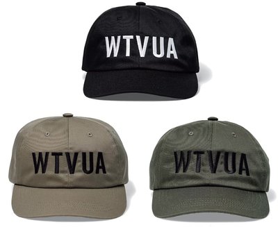 【希望商店】 WTAPS T-6L 02 CAP 19AW WTVUA 刺繡 六片帽