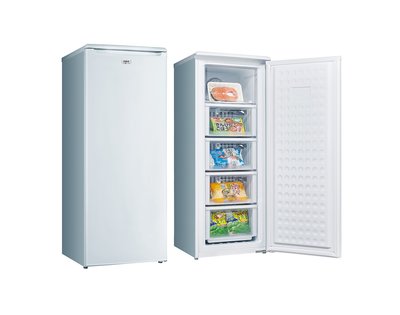 【台南家電館】SANLUX 台灣三洋，125L冷凍櫃《SCR-125F》七段溫度控制！風扇式冷凍櫃，自動除霜功能