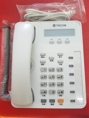 TECOM 東訊 SDX-8806E/SDX8806E 6key顯示型數位話機 可以免持對講