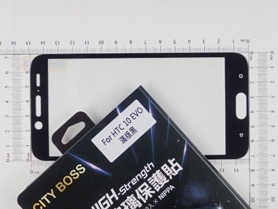 CITY BOSS HTC Desire 10 evo 螢幕保護貼鋼化膜 10EVO黑 CB滿版2.5D玻璃全膠