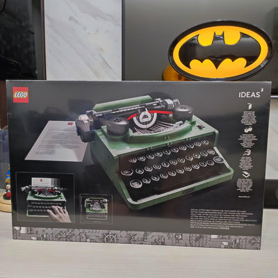 【吳凱文∣林口】全新 現貨 樂高 LEGO 21327 IDEAS 打字機 Typewriter 復古 造型 積木