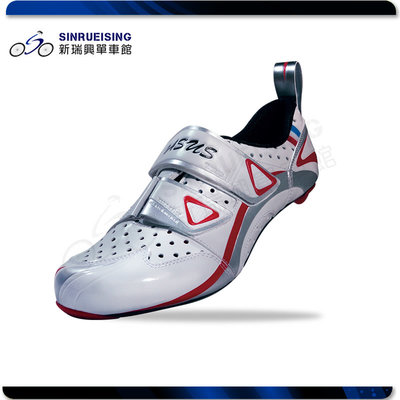 【阿伯的店】HASUS Triathlon HKC01 三鐵自行車車鞋 公路車鞋 白色 #HA1002