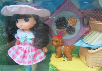 【阿LIN】12533A 迷你MIMI野餐組 韓國 MIMI WORLD 洋娃娃 玩偶 人偶 家家酒 正版 ST安全玩具