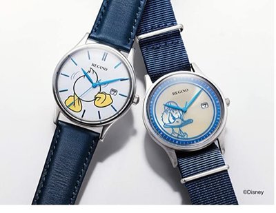 鼎飛臻坊 CITIZEN 星辰 REGUNO 迪士尼 唐老鴨限定款 限量350隻 手錶 腕錶 日本正版