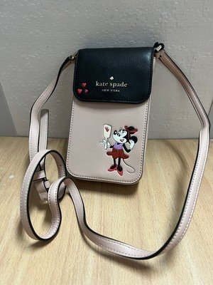 kate Spade x Minnie mouse迪士尼聯名款限量 米妮手機包