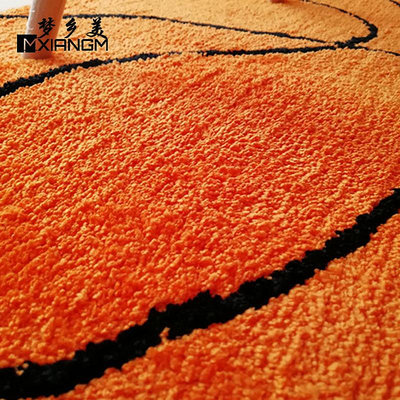 棒球籃球地墊地毯廠家批發圓形足球地墊不易滑地毯可定卡通地毯