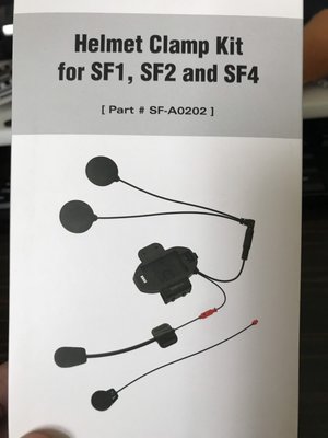 SENA Bluetooth SF1 SF2 SF4 專用Kit包 一機多帽使用