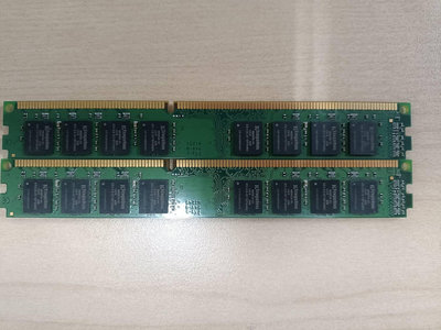 元氣本舖 二手 金士頓 8G DDR3桌機窄板雙面記憶體