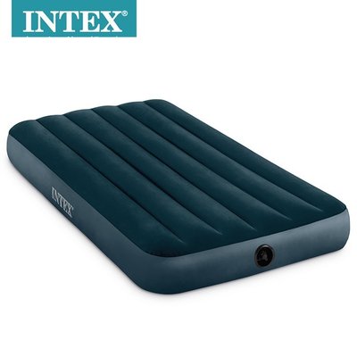 正品INTEX充氣床2代單人加大充氣床墊雙人加厚氣墊床帳~特價