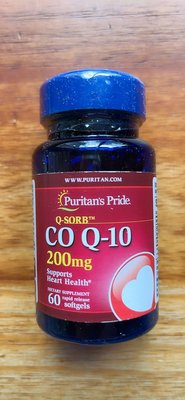 新店下殺折扣 代購美國Puritan's Pride CO Q10 輔酶200mg 60粒心臟保護